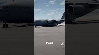 Part 2 of Parking a Military Aircraft fyp fypシ゚viral aviation travel military airforce [upl. by Guillermo393]