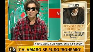 Calamaro adelanta todo sobre quotBohemioquot  Telefe Noticias [upl. by Zelle]