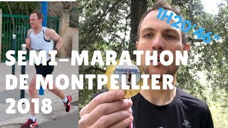 Semimarathon de Montpellier 2018 [upl. by Lumbye417]