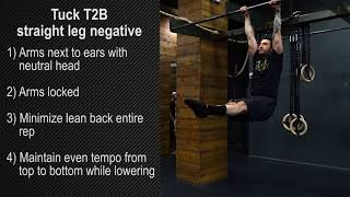 Tuck T2B straight leg negative [upl. by Sprung]