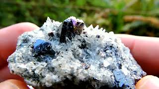 Chalcopyrite Quartz Sphalerite mineral specimen from Madan in Bulgaria [upl. by Bobinette]