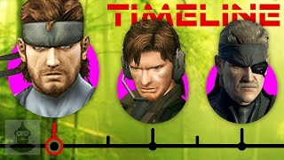 The Complete Metal Gear Solid Timeline Pt 2  Solid Snake Ft David Hayter  The Leaderboard [upl. by Datha]