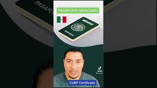 Cómo certificar la CURP para trámite de Pasaporte Mexicano [upl. by Katrine614]