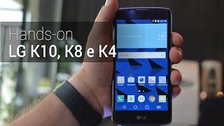 Handson LG K10 K8 e K4  Tudocelularcom [upl. by Gherlein]