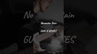 November rain solo  Gun N Roses cover  reupload [upl. by Melony]