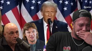 Joe Rogan And Theo Von Thanked In Trump Victory Speech [upl. by Patman]