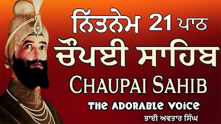 Path Chaupai Sahib 21  Vol 121  Nitnem Chaupai Sahib  Chaupai Sahib Path Full  ASK Gurbani [upl. by Mccarty]