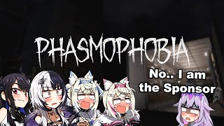 HoloAdvent Phasmophobia Spooky October  Biboo Fuwamoco Nerissa Shiori 『Hololive』 [upl. by Alyak]