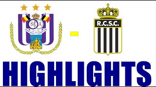 RSC Anderlecht  Charleroi Highlights  Pro League 202425 [upl. by Amathiste640]