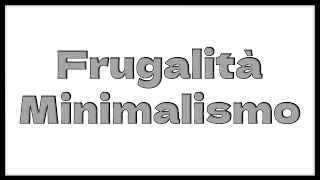 Minimalismo Frugalità ed Early Retirement con Andrea Tombolani [upl. by Rihsab]