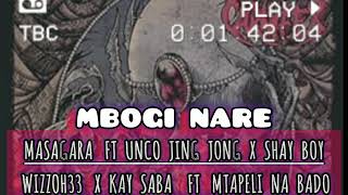 MBOGI NARE  Masagara ft Unco jing jong X ShyBoy X Wizzoh33 Ft Kay Saba X Mtapeli Na Bado [upl. by Alia258]