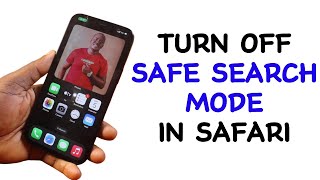 How to Turn Off Safe Search Mode on Safari [upl. by Irrol]