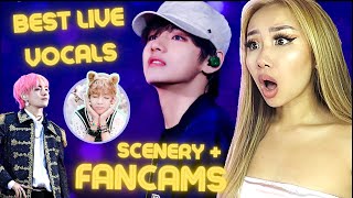 ITS TAE TAE DAY 😍Best Live Vocals Best FancamScenery  More 🐻  REACTIONREVIEW [upl. by Emersen]