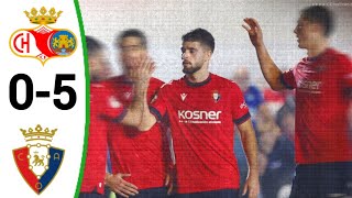 Chiclana vs Osasuna 05 All Goals and Extended Highlights [upl. by Acinyt20]