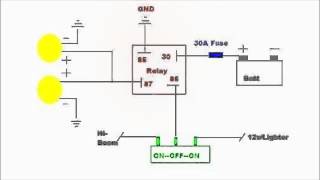 Auxiliary Lighting Wiring Diagram [upl. by Ybeloc]