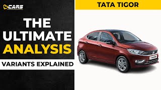 2022 Tata Tigor w CNG Variants Explained  XE XM XZ XZ  The Ultimate Analysis  Feb [upl. by Uaerraj]