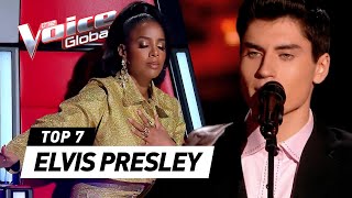 Elvis is BACK Mindblowing ELVIS PRESLEY covers on The Voice [upl. by Balliol]