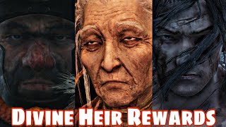 Sekiro Gauntlet of Strength DIVINE HEIR Rewards [upl. by Sherwood19]