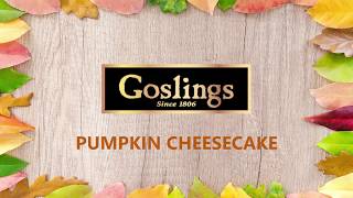 Goslings Rum Pumpkin Cheesecake Recipe [upl. by Ysiad]