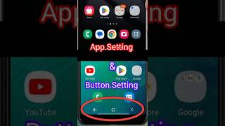 Back button Setting  home screen app Setting  mobile button change  mobile app change Setting [upl. by Acinnad322]