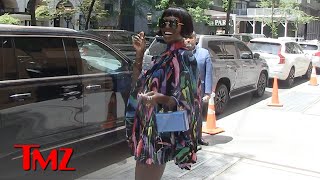 Jodie TurnerSmith Laughs Off Dating Question Focusing on Motherhood  TMZ [upl. by Ahsienor]