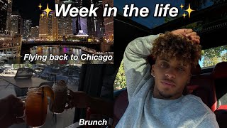 WEEK IN THE LIFE  Flew to Chicago brunch hanging w friends  more  VLOG [upl. by Edrahc974]