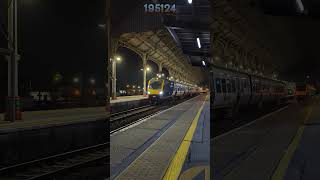 Into the night 195124 departs Preston [upl. by Dnaleel]