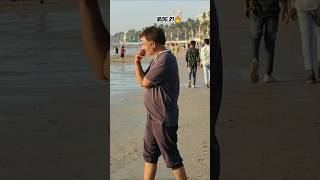 Mumbai ka Juhu beach 😱 part 2  mini vlog new ❤️ juhuchaupati minivlog vlog2024 trending [upl. by Llenrap403]