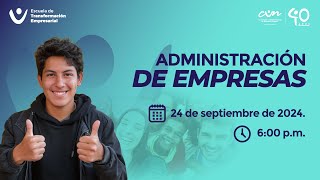 Inducción Administración de Empresas [upl. by Otineb648]