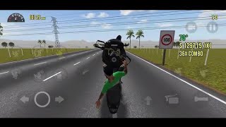 jogando moto welie 3D QUE LOUCURA  KKKKK [upl. by Aseeral]