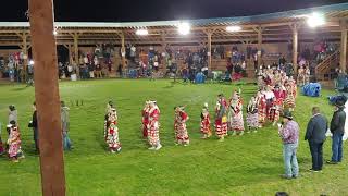 Ochapowace Powwow 2019 Red Dress Special Jingle Saturday Part 1 [upl. by Redlac]