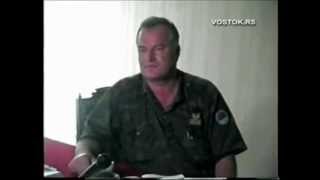 Ratko MladiÄ‡ Neobjavljeni intervju CNN  13 avgust 1995 [upl. by Velick]