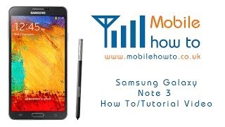 How To Set A Music Track As A Ringtone  Samsung Galaxy Note 3 [upl. by Kaylil]