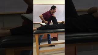 McMurrays Test for meniscal tear  Knee [upl. by Andriana]