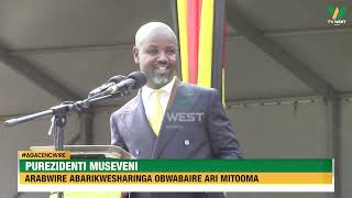 Agacencwire Purezidenti Museveni obu abaire ari Mitooma arabwire abarikwesharinga [upl. by Merl]