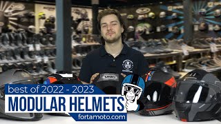 5 BEST Modular Helmets of 2023  FortaMotocom [upl. by Yanttirb]