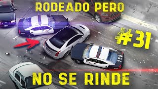 Persecución policial rodeado pero no se rinde 31 [upl. by Brace]