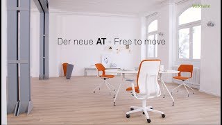 Der neue AT Bürostuhl  Free to move  freier bewegter gesünder [upl. by Dlorag]