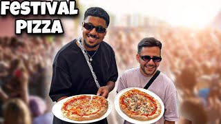 Wir essen PIZZA auf einem FESTIVAL mit 10000 Menschen in Deutschland  SCHALL IM SCHILF VLOG [upl. by Ahsiloc263]