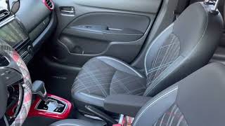 2021 Mitsubishi Mirage SE Interior After 6 Months New Weather Tech Mats [upl. by Mcintosh]