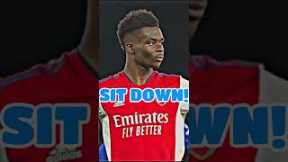 Bukayo Saka vs Players football footballshorts [upl. by Aikaj750]