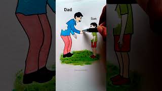 Why Fathers Need To Be Affectionate With Their Sons shorts shortsfeed youtubeshorts art [upl. by Donata]