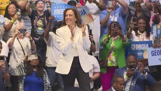 Vice President Kamala Harris expected to speak on reproductive rights in Georgia Friday [upl. by Elahcim]