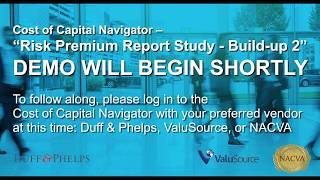 How do I use the Duff amp Phelps Navigator to access the risk premium report data [upl. by Sibilla]