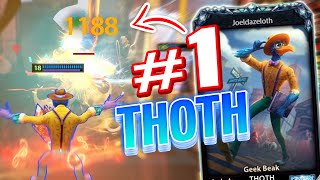 I Watched the Number 1 Thoth In Smite Hes Nuts [upl. by Eltsirk848]