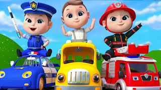 The Wheels On The Bus  Nursery Rhymes amp Kids Songs  RoyalCoco [upl. by Aubreir]