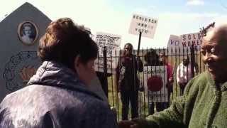 Evelyn Gibson Lowery and Naomi Barber King at the Memorial Marker of my Mom Viola Liuzzo [upl. by Ahsahs421]