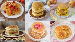 PANCAKE SENZA GLUTINE – 6 Ricette Facili e Veloci  Polvere di Riso [upl. by Ahsonek500]