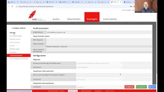 MIS  Neueingabe  Einstieg  Passwort und Profil ändern [upl. by Niklaus71]