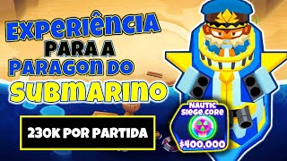 XP para Paragon do Submarino 230k por partida  BTD6  Bloons TD 6 [upl. by Ronald66]